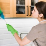 Houston house cleaning service kitchen