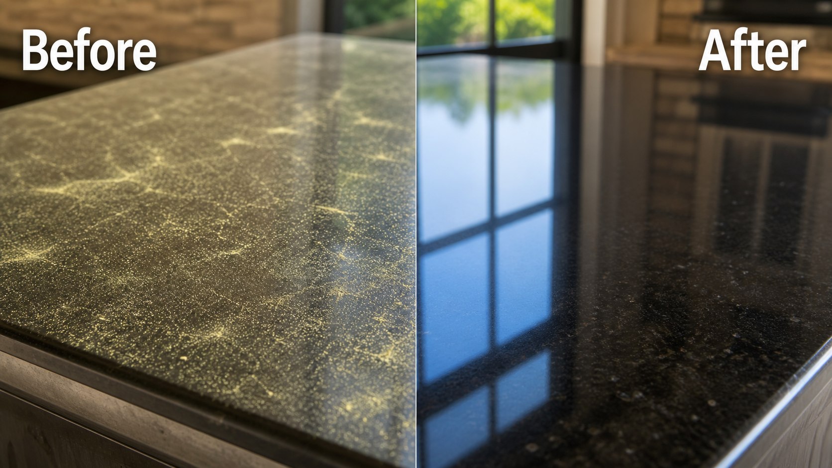 Before and after deep house cleaning services removing dust in Humble, TX